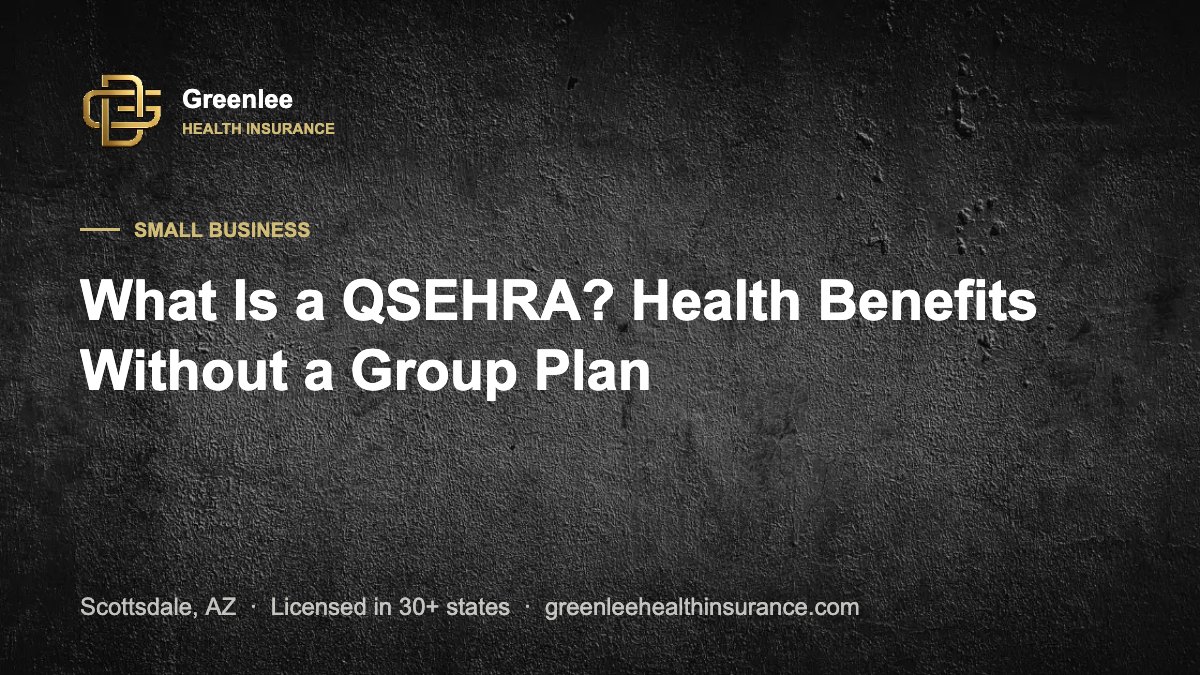 What Is a QSEHRA? Health Benefits Without a Group Plan